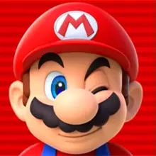 super mario run among